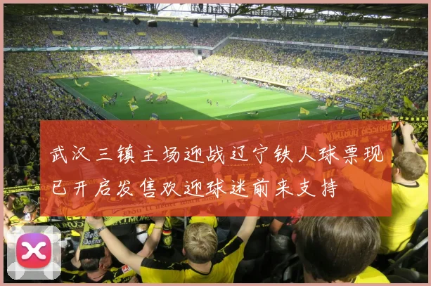 武汉三镇主场迎战辽宁铁人球票现已开启发售欢迎球迷前来支持